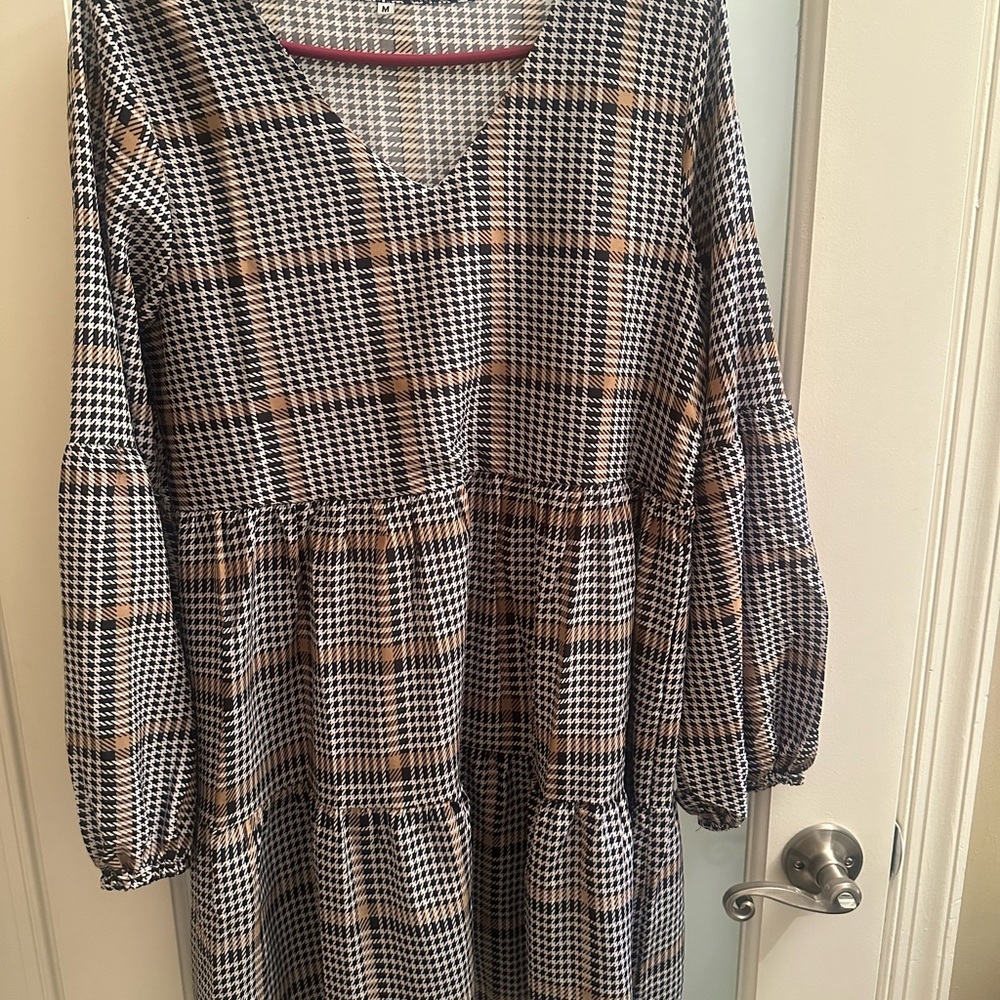 Stylish Kids Plaid Dress